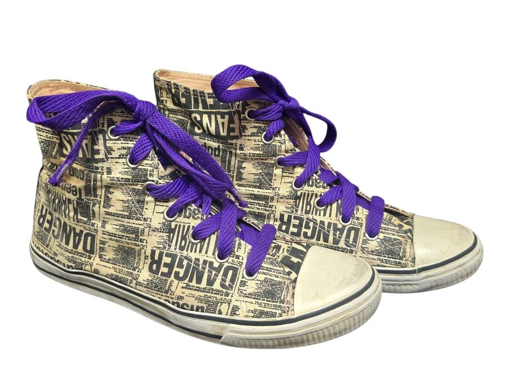 Vintage Airwalk DC Comics High-Top Canvas Sneakers Skate Shoes